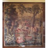 A tapestry panel, emblematic of autumn,late 17th century, Mortlake or Hatton Garden, London, woven