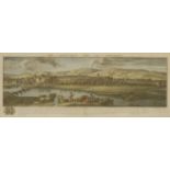 Samuel and Nathaniel Buck'THE SOUTH-EAST VIEW OF CARMARTHEN'Hand-coloured engravingplate mark 32 x