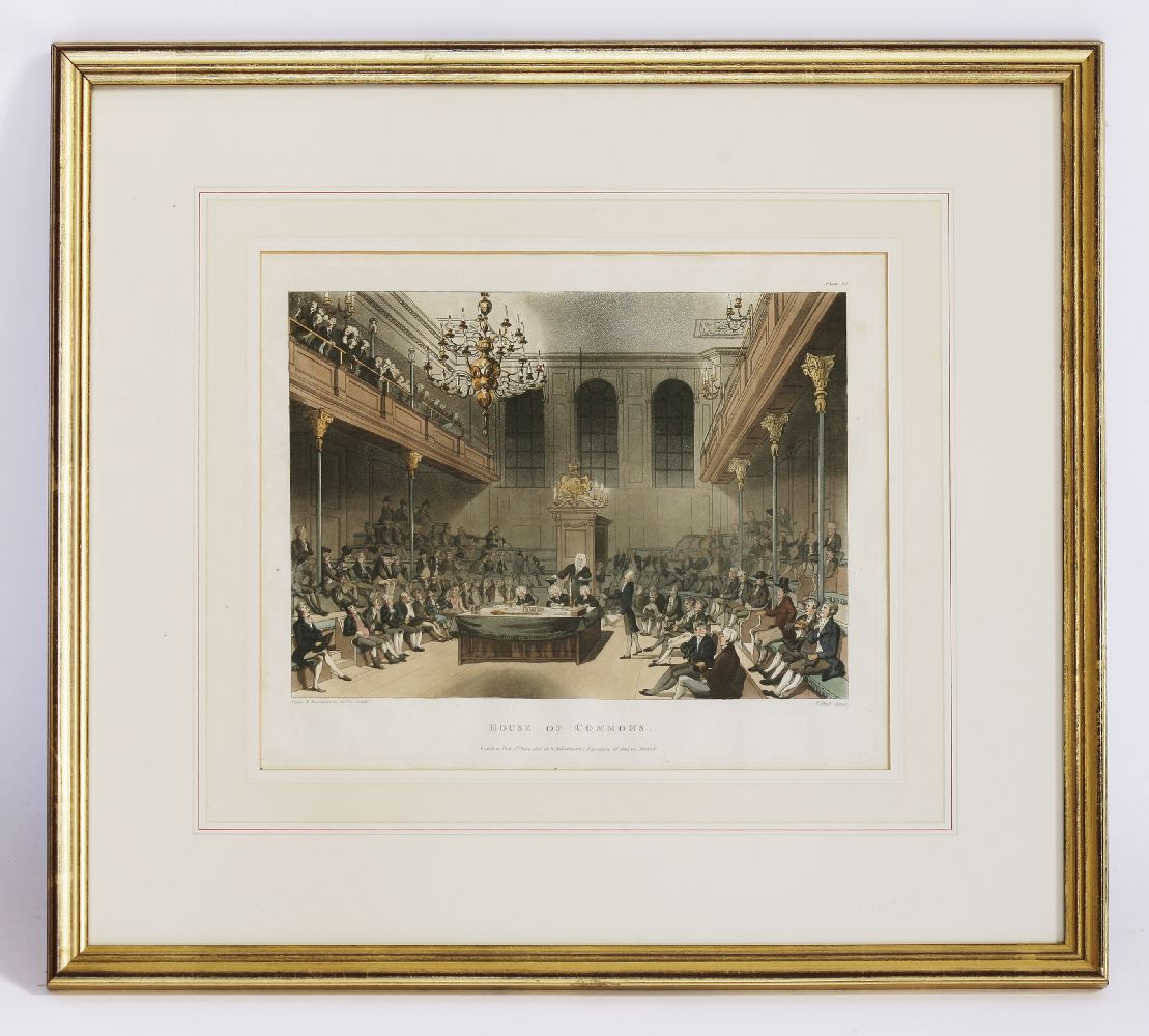 After Thomas Rowlandson (1756-1827) andAugustus Charles Pugin (1762-1832)VAUXHALL GARDEN;GUILDHALL; - Image 6 of 18