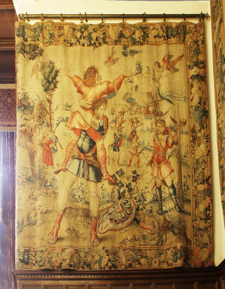 Lots 300 to 304AN IMPORTANT PART SET OF FIVE BRUSSELS TAPESTRIES FROM 'THE LABOURS OF HERCULES'