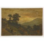 A 19th century oil on canvasRolling Landscape sceneunsigned, possibly Vickers Jnr53 x 36cm