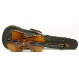 An early 20th Century Continental student violin,