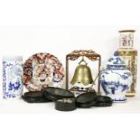 A collection of oriental ceramics and collectors items