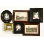 A collection of 19th and 20th century portrait miniatures