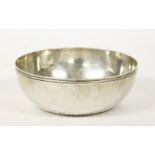 A Russian silver saucer dish, c.1900, the centre with the arms of the House of Romanov, 11.4cm