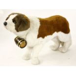 A very large plush St Bernard by Aux Nations