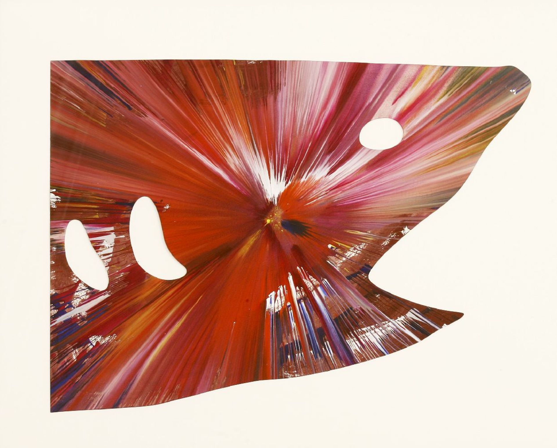 *After Damien Hirst (British, b.1965)SHARK SPINAcrylic on paper, 2009, created at Damien Hirst