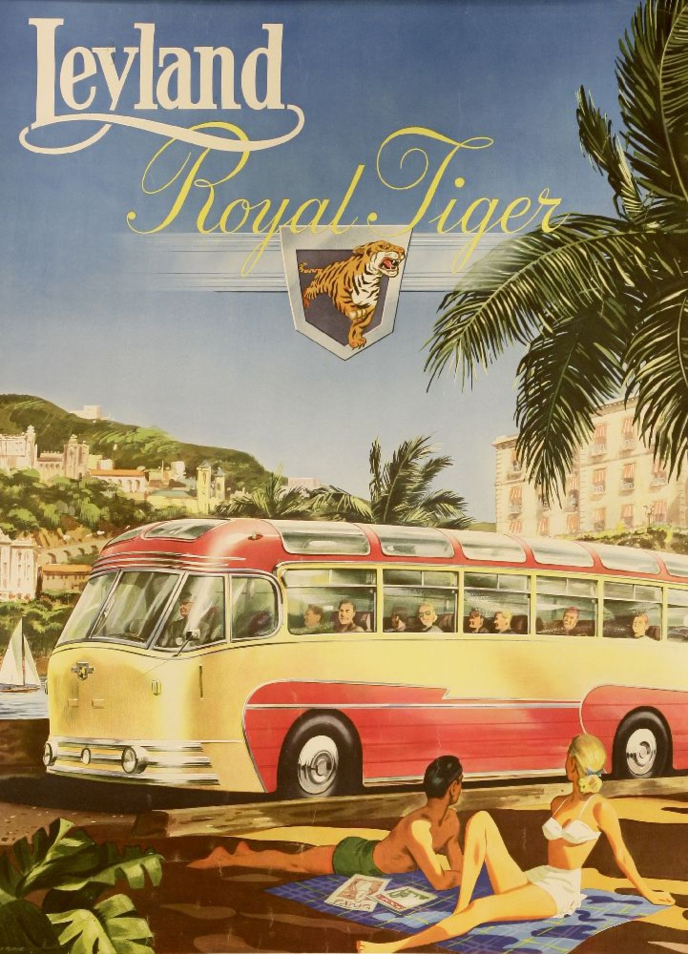 Leyland lorry and coach PostersLEYLAND PASSENGER VEHICLES;COMET 90 TRUCKS AND THREE ROYAL TIGER