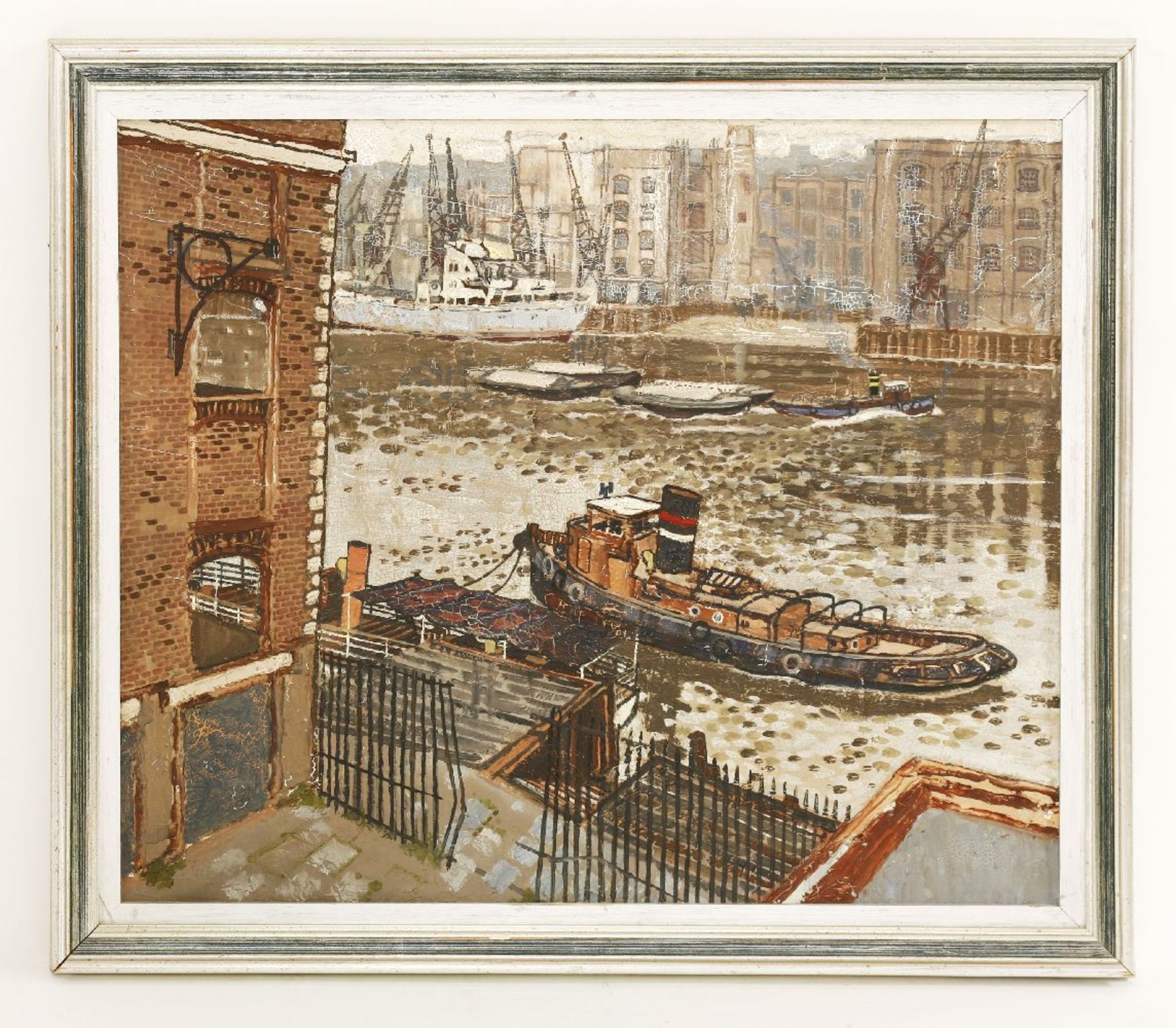 *Don McBean (20th century)A TUG BOAT ON THE THAMESOil on board51 x 61cm*Artist's Resale Right may - Image 2 of 3