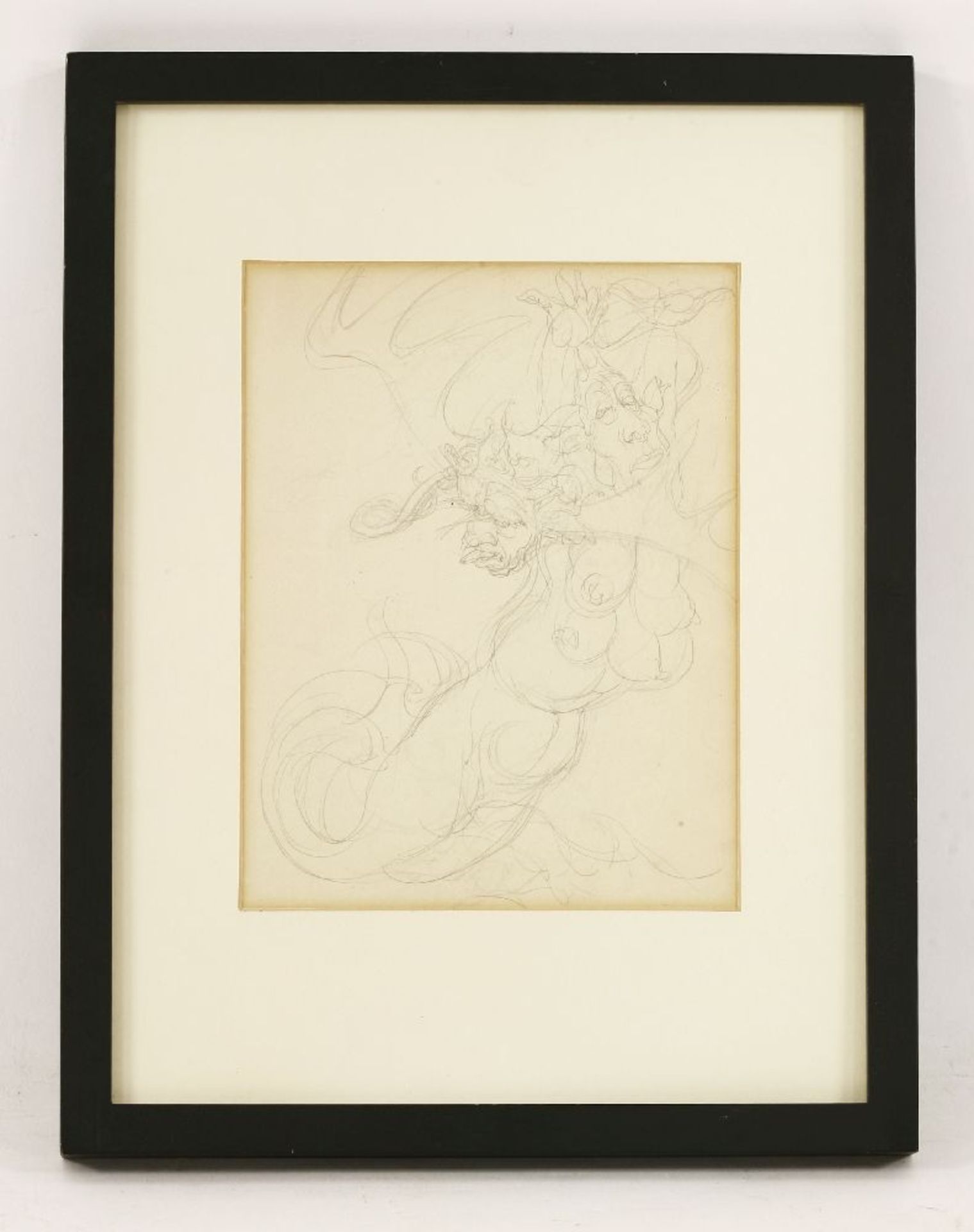*Austin Osman Spare (1886-1956)'AUTOMATIC DRAWING', from a sketchbook, 1927Pencil25 x 19cm*Artist' - Image 2 of 3