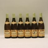 Meursault les Chevalières, Alain Coche-Bizouard, 1990, six bottles