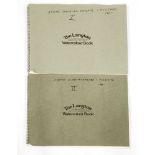 *Joan Warburton (1920-1996)TWO SKETCHBOOKS:1985 - 'Around Stoke-by-Nayland and Polsted' I and II,