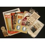 Various Royal commemorative papers and magazines, including a copy of The Ipswich and Colchester