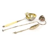 A ladle, a candle snuffer and a spoon (3)