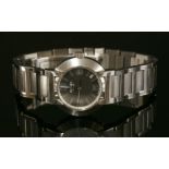 A ladies' stainless steel Hermès Nomade Quartz bracelet watch,model no. NO1 210. Circular two-tone