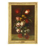 Jacob MolijnA STILL LIFE OF FLOWERSOil on canvas90 x 60 cm