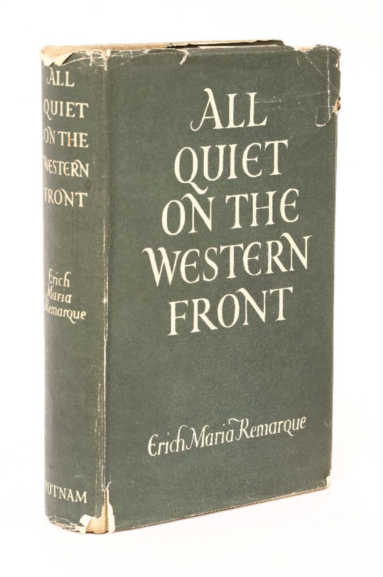 Remarque, Erich Maria: All Quiet on the Western Front. L, Putnam's Sons, 1929, First English edition