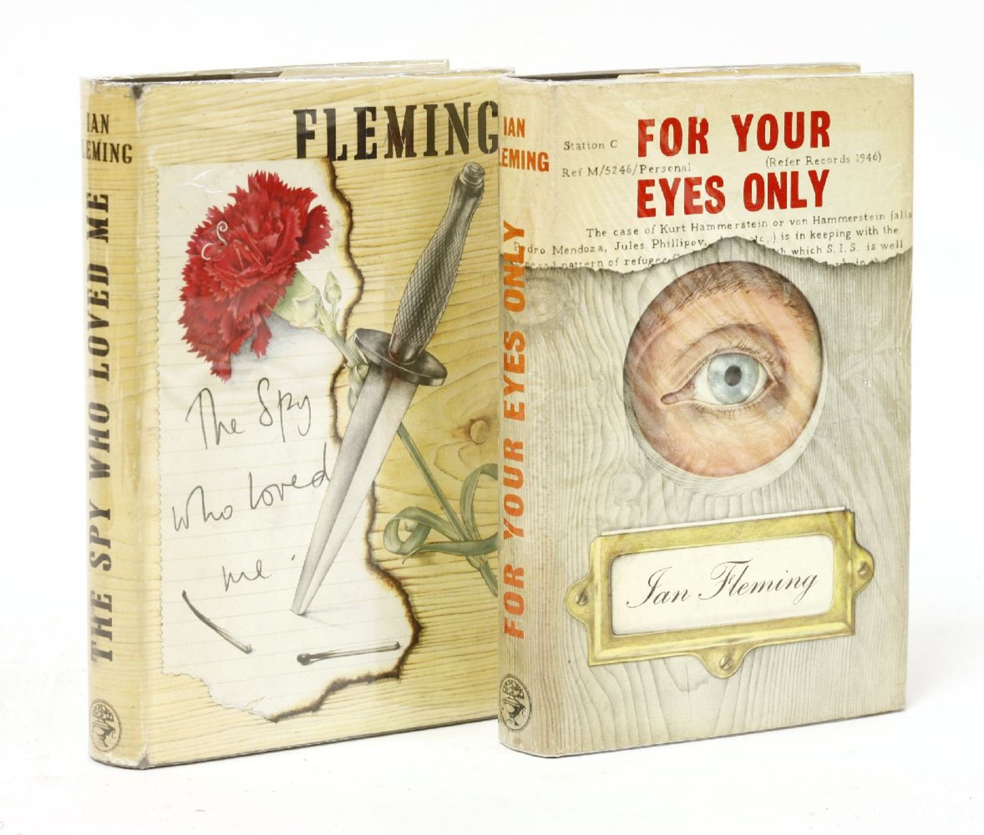 FLEMING, Ian (First Editions with dws): 1- For Your Eyes Only. J. Cape, 1960, First edition, first