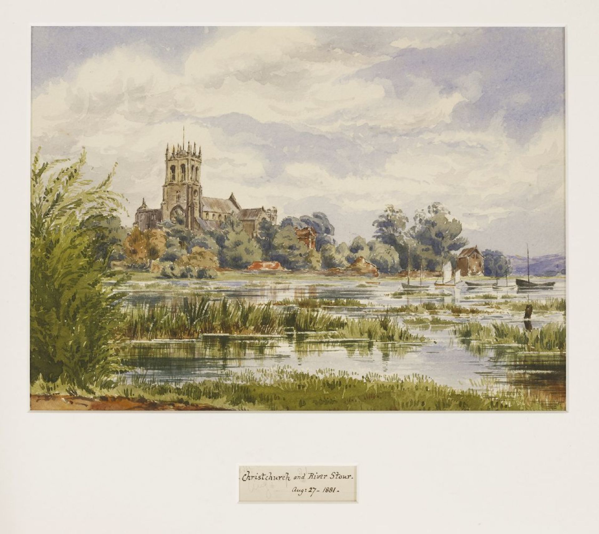 Eliza Riley Sandys (early 19th century)FOURTEEN VIEWS OF DORSET:FROM ST ALBAN'S HEAD;WIMBORNE; - Image 14 of 14