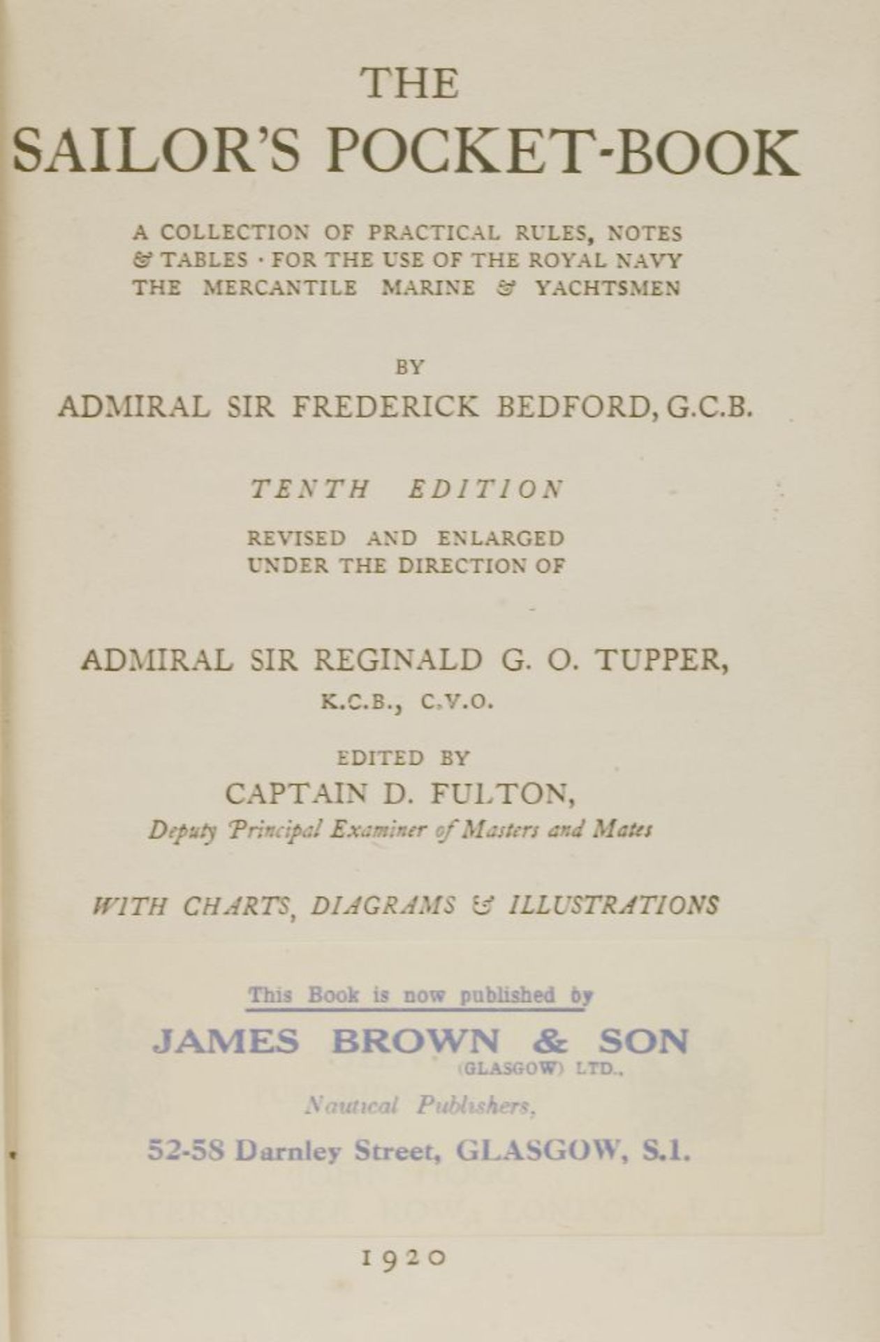 NAVAL: 1- Riddle, Edward: A Treatise on Navigation and Nautical Astronomy. For Baldwin, Cradock & - Image 4 of 4