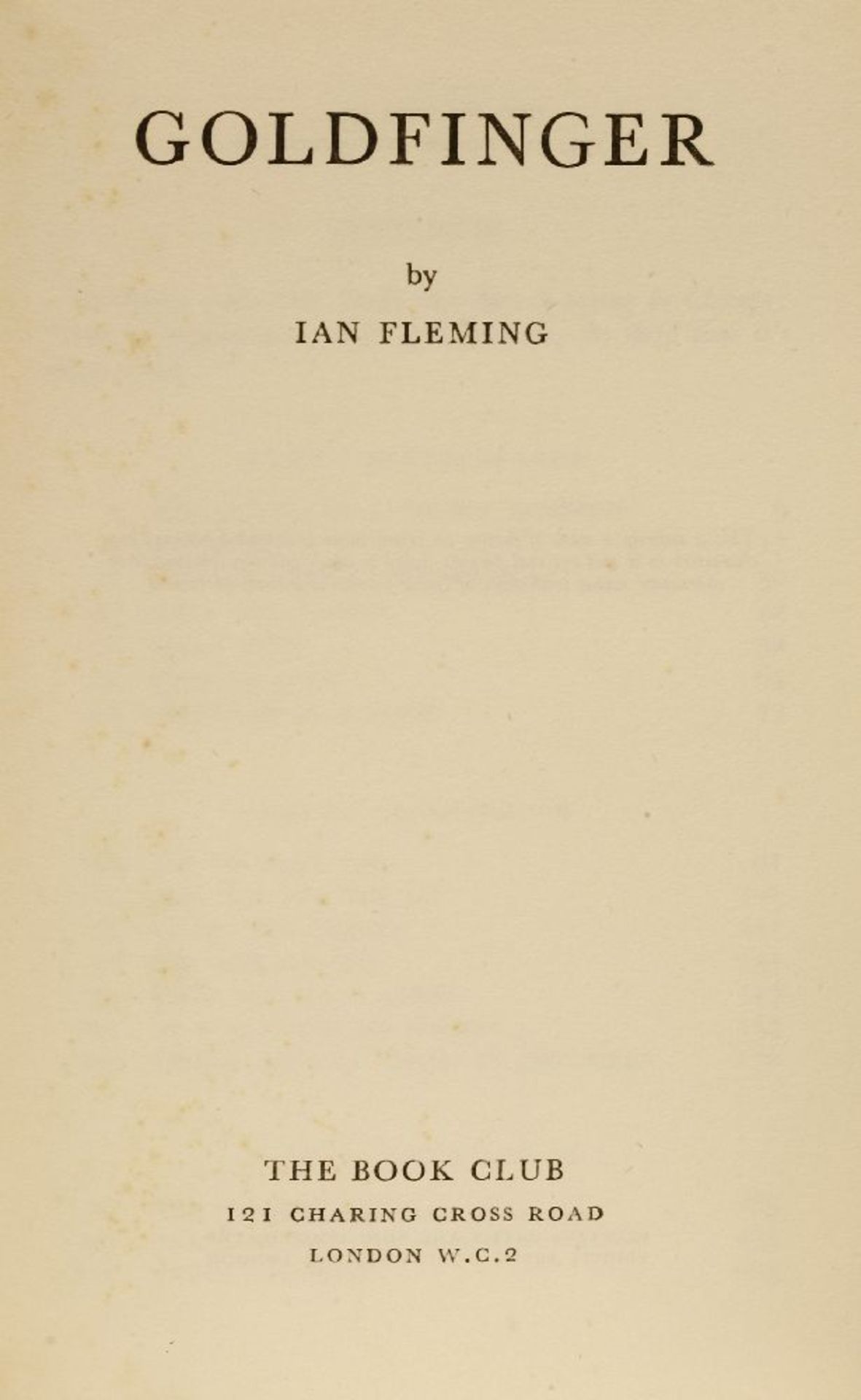 FLEMING, Ian (First Editions with dws): 1- On Her Majesty's Secret Service. J. Cape, 1963, First - Image 7 of 7