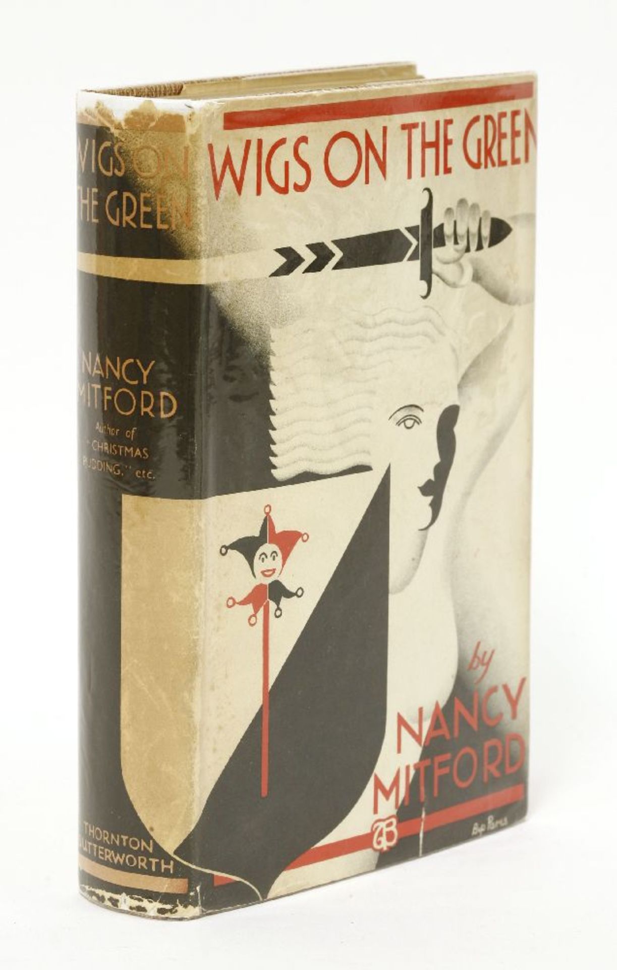 MITFORD, Nancy: Wigs on the Green. Thornton Butterworth 1935, First edition, First impression,