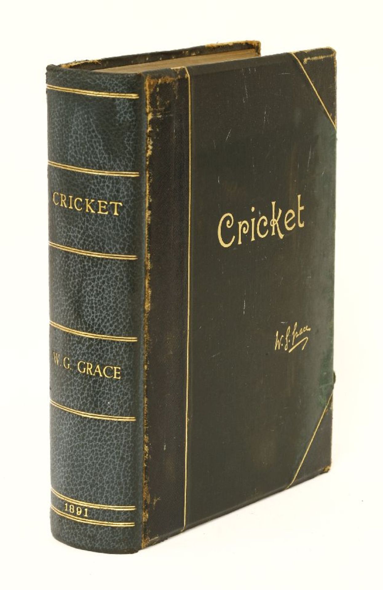 GRACE, W G: Cricket, One of only 10 Presentation copies, Bristol, J.W. Arrowsmith, 1891, First