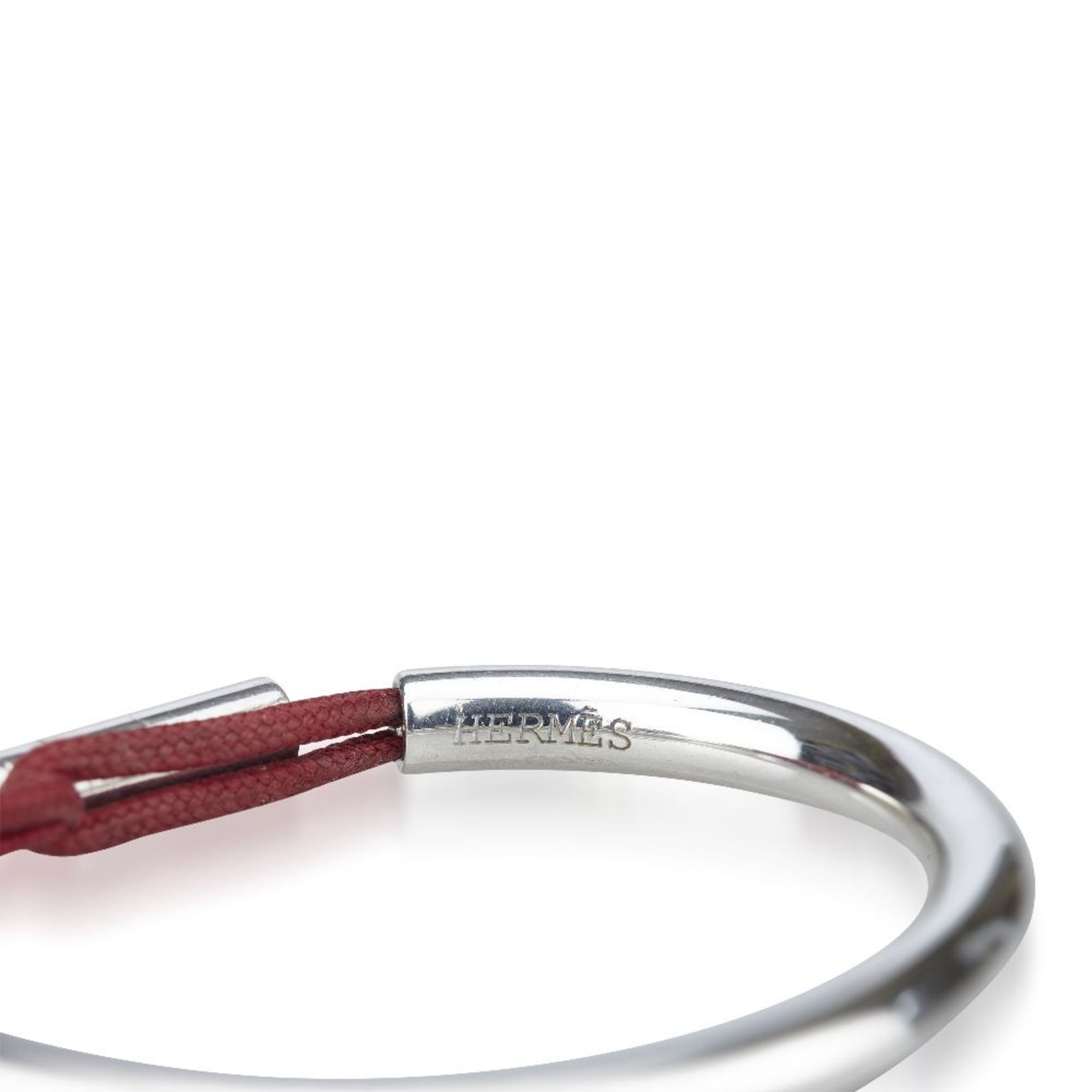 An Hermès 'Skipper' bracelet,featuring a silver and chemical fibre body - Image 4 of 7