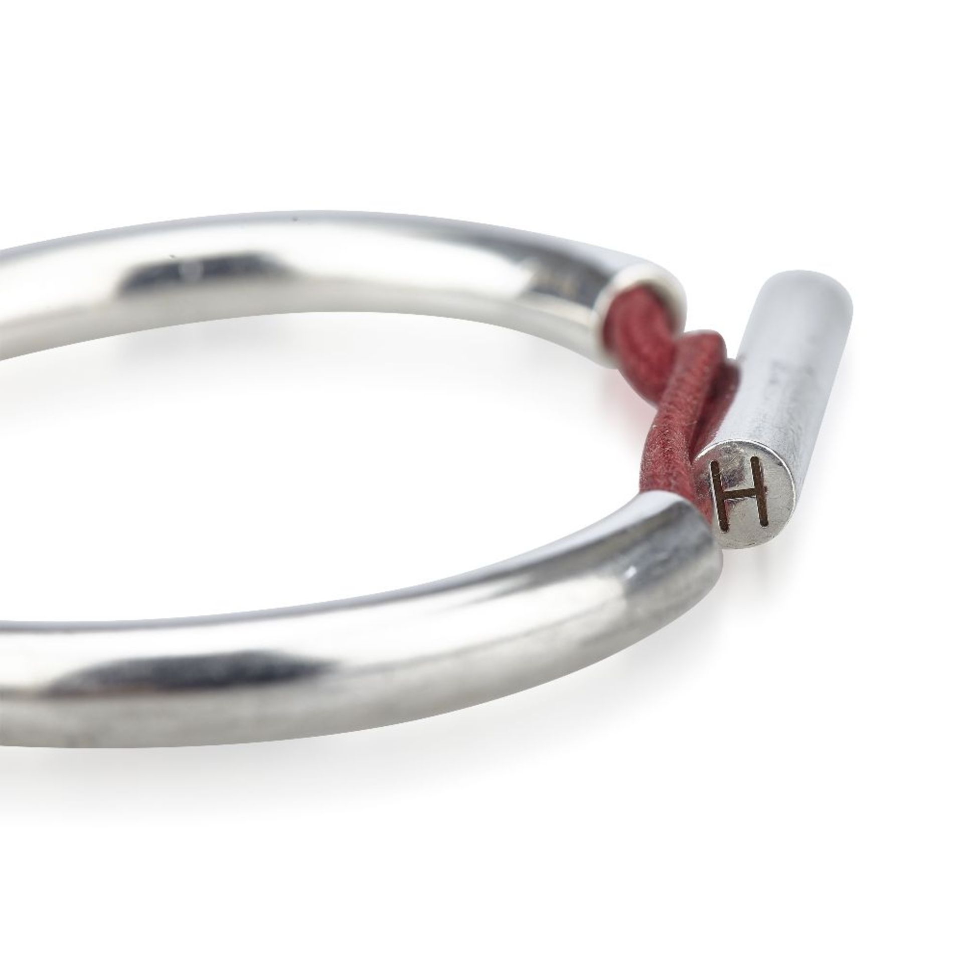 An Hermès 'Skipper' bracelet,featuring a silver and chemical fibre body - Image 6 of 7