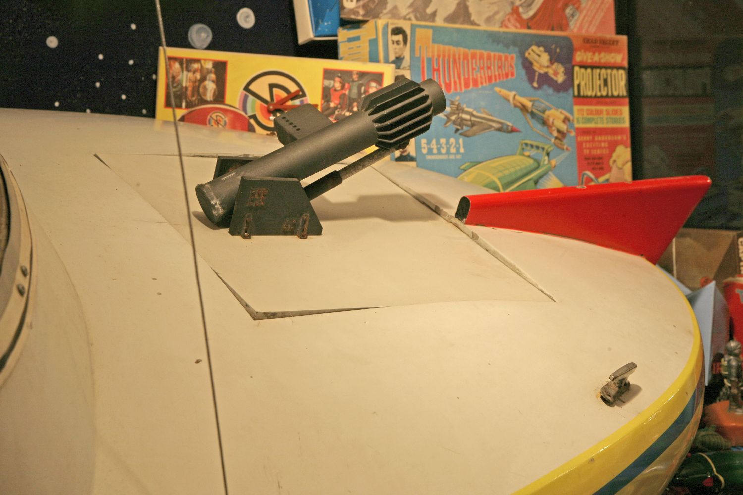 An original film prop for the 'The Investigator', a speed boat, designed by Reg Hill for Gerry - Image 8 of 10