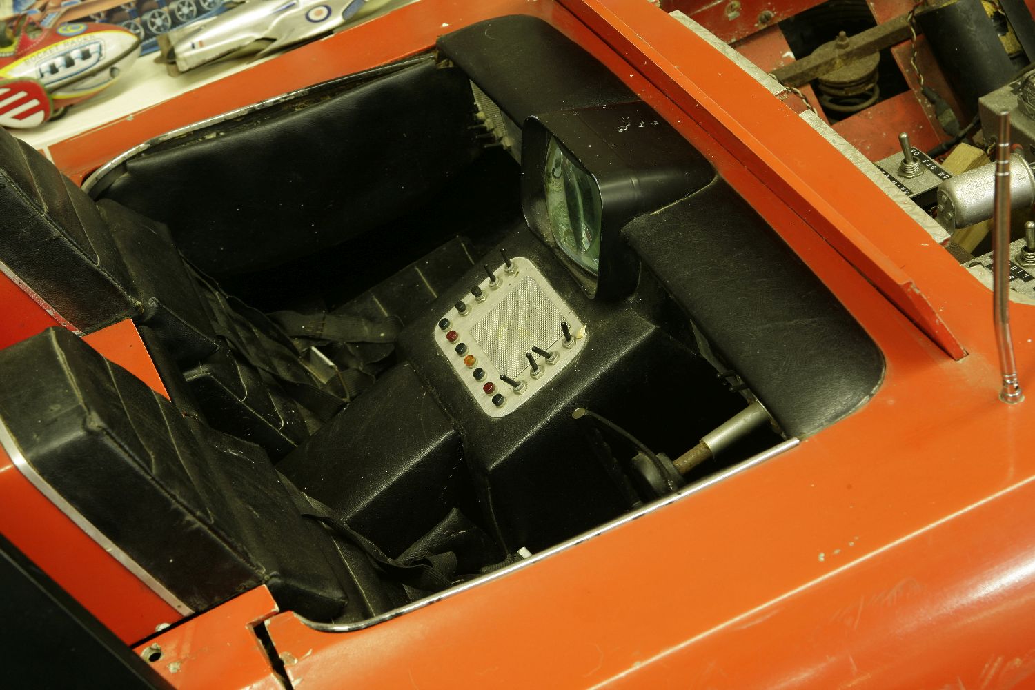 An original film prop for the ‘The Investigator’ a six-wheeled car, designed by Reg Hill for Gerry - Image 11 of 12
