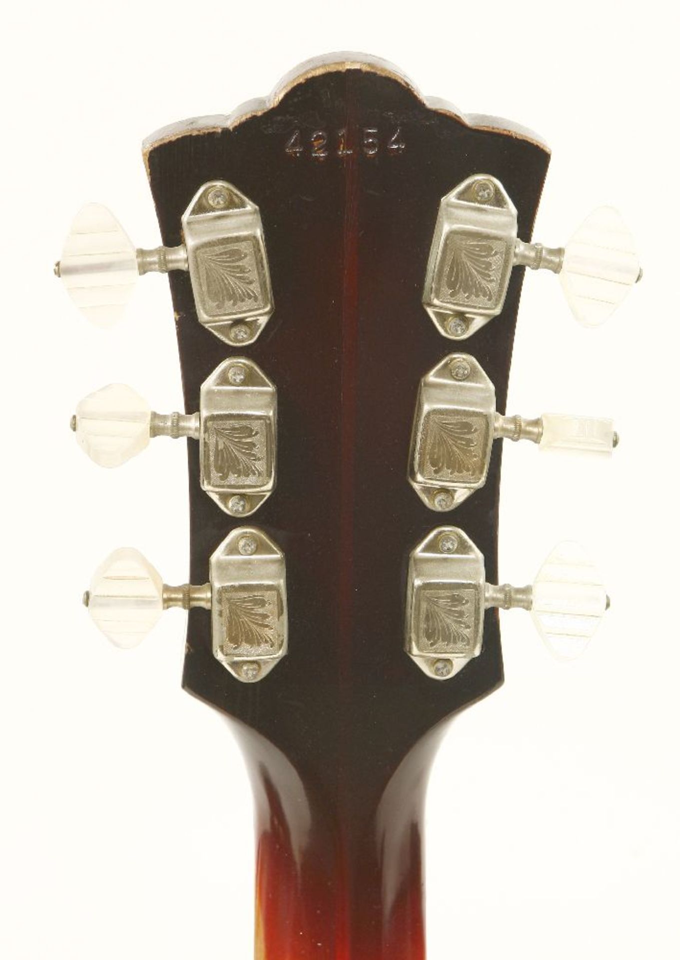A 1965 Guild Starfire V semi-electric guitar, §serial number 4***5, in cherry sunburst finish and - Image 3 of 5