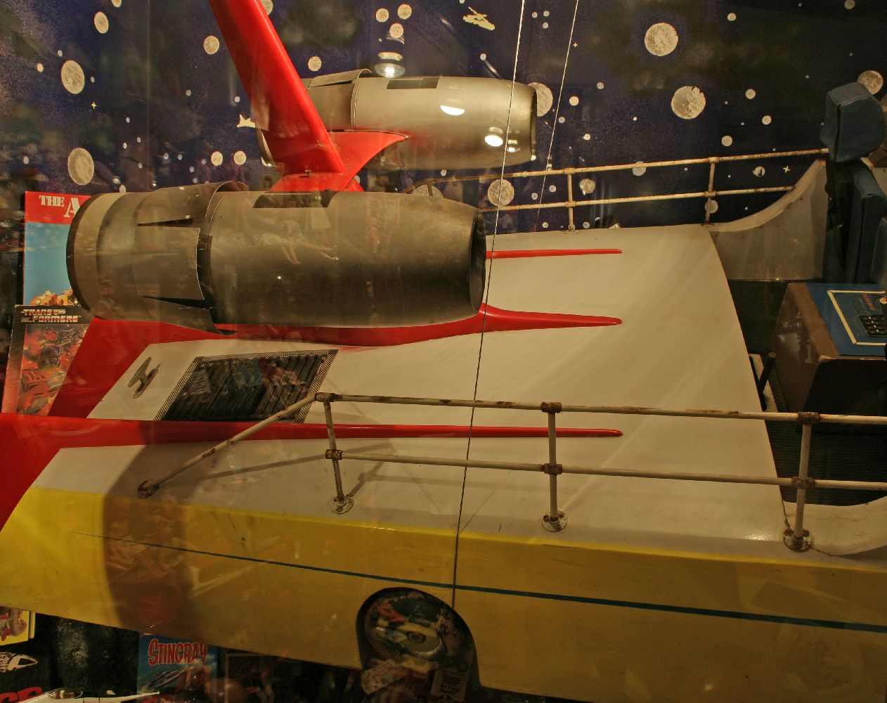 An original film prop for the 'The Investigator', a speed boat, designed by Reg Hill for Gerry - Image 5 of 10