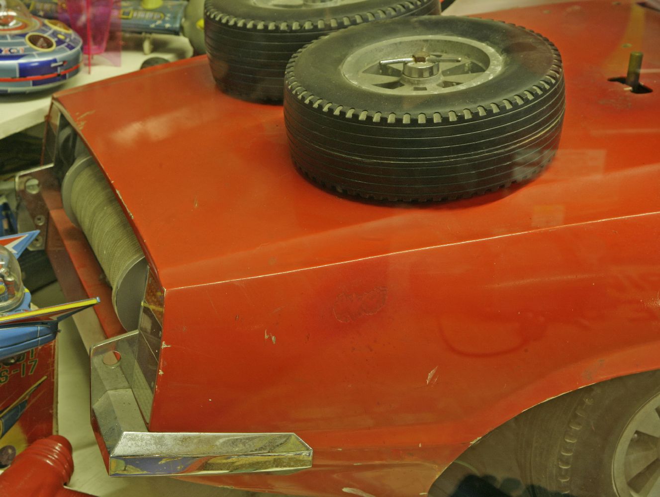 An original film prop for the ‘The Investigator’ a six-wheeled car, designed by Reg Hill for Gerry - Image 2 of 12