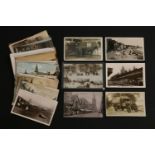 Essex postcards, comprising; fifty of Dovercourt, and twenty-four of Harwich, six of Ardleigh,