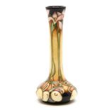 A Moorcroft Honesty vase, 2001, by Emma Bossons, numbered 3/50, 20.5cm high