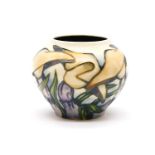 A Moorcroft 'Wild Blewit' vase, 2001, by Emma Bossons, numbered 44/50, 11cm high