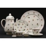 An extensive Villeroy & Boch Petite Fleur pattern part dinner service, comprising teapot, coffee