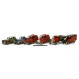 Five pre-war die-cast toy vehicles: Dinky Royal Mail Van'; Tootsietoy 'Lasalle' Saloon'; Dinky Toy