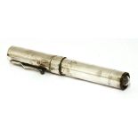 A novelty silver pen torch,Birmingham, 1940,Provenance: The Tim Wonnacott Collection.