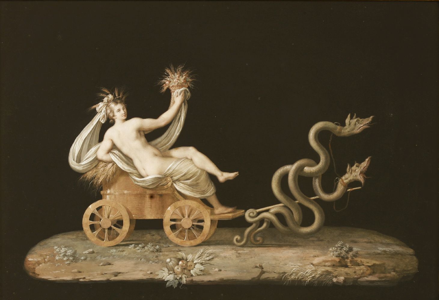 Attributed to Michelangelo Maestri (Italian, c.1779-1812)CHARIOTS OF THE GODSA pair, and another - Image 4 of 7