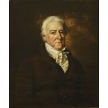 John Watson Gordon PRSA RA (1788-1864)PORTRAIT OF A GENTLEMAN, HALF-LENGTH, IN A BROWN COAT AND