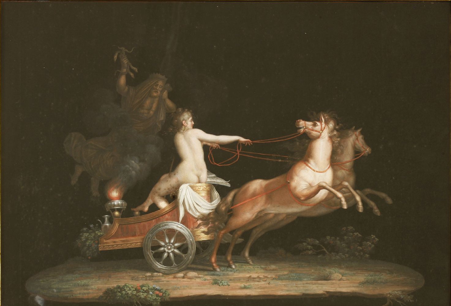 Attributed to Michelangelo Maestri (Italian, c.1779-1812)CHARIOTS OF THE GODSA pair, and another - Image 6 of 7