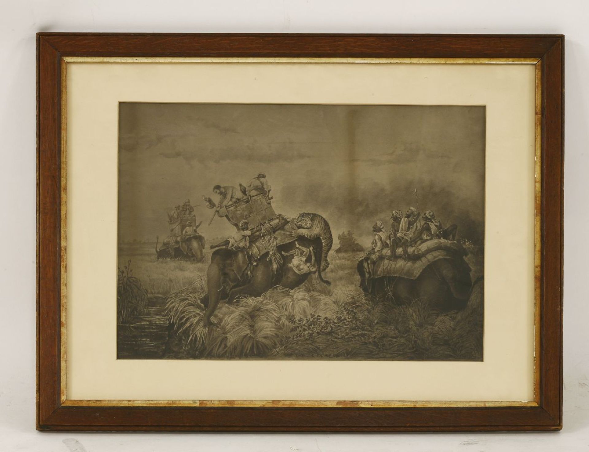 P... Chenevix-Trench (19th century)'THE FIND'; 'THE ESCAPE'; UNTITLED (THE KILL); 'THE TENTS'A set - Image 7 of 9