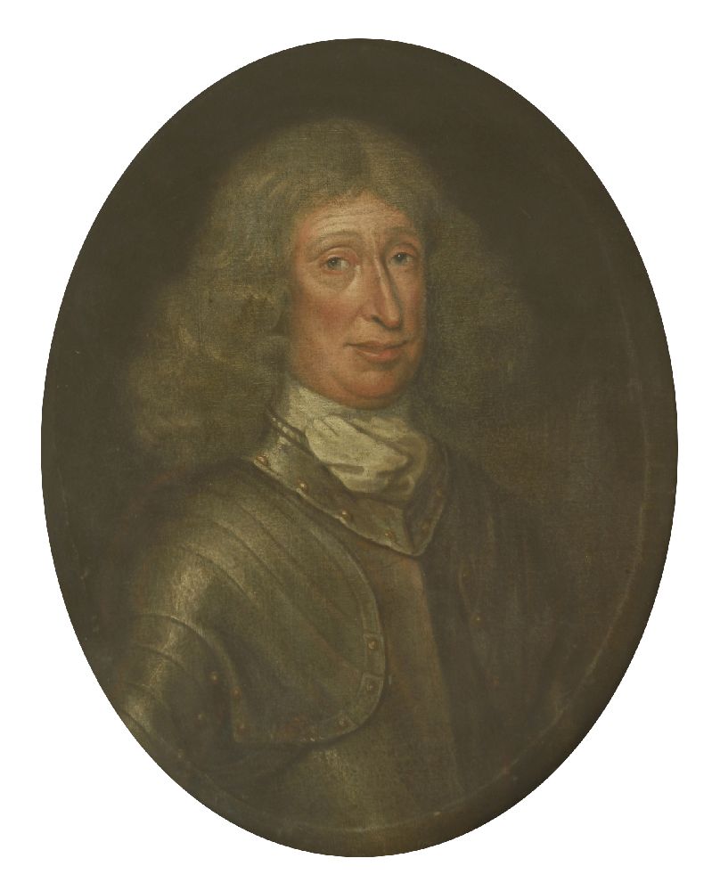 Circle of John Scougall (c.1645-1730)PORTRAIT OF A GENTLEMAN, BUST LENGTH, FACING RIGHT, IN