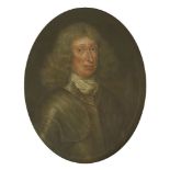 Circle of John Scougall (c.1645-1730)PORTRAIT OF A GENTLEMAN, BUST LENGTH, FACING RIGHT, IN