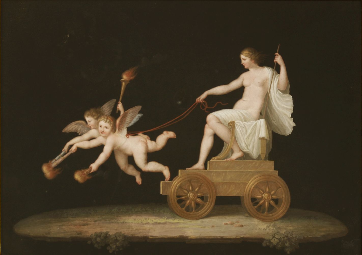 Attributed to Michelangelo Maestri (Italian, c.1779-1812)CHARIOTS OF THE GODSA pair, and another