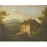 English School, 19th centuryNAFFORD MILL, ECKINGTON, WORCESTERSHIRE Inscribed 'Nafford Mill (Burnt-