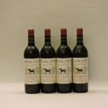 Cheval Noir, Saint-Émilion Grand Cru, 1982, four bottles (low-mid neck)
