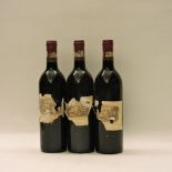 Château Lafite Rothschild, Pauillac 1st Growth, 1986, three bottles (high neck, very damaged